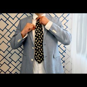 Powder Blue Tommy Hilfiger Suit Jacket
